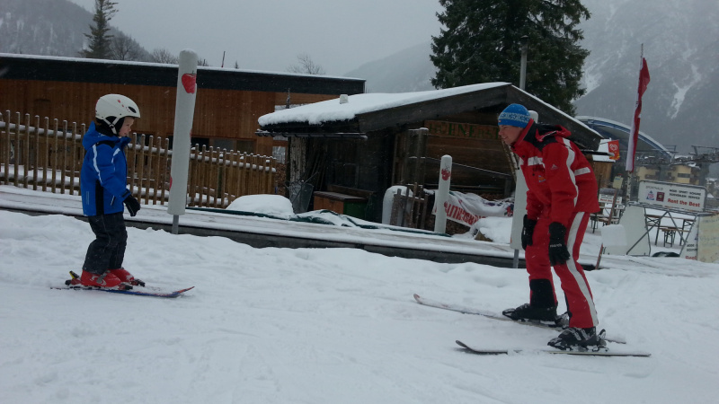 Skifahren lernen mit dem Privatlehrer